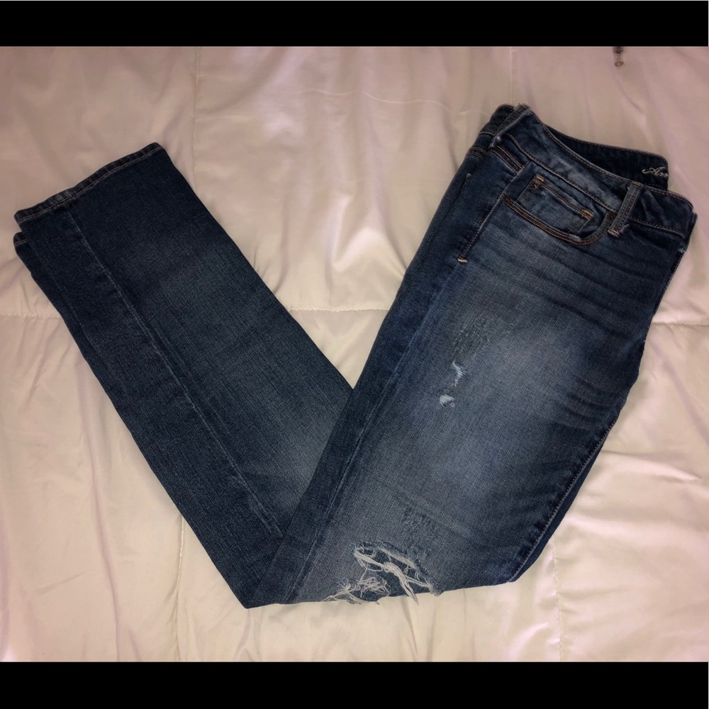 American Eagle Skinny Jeans. Size 8 Regular